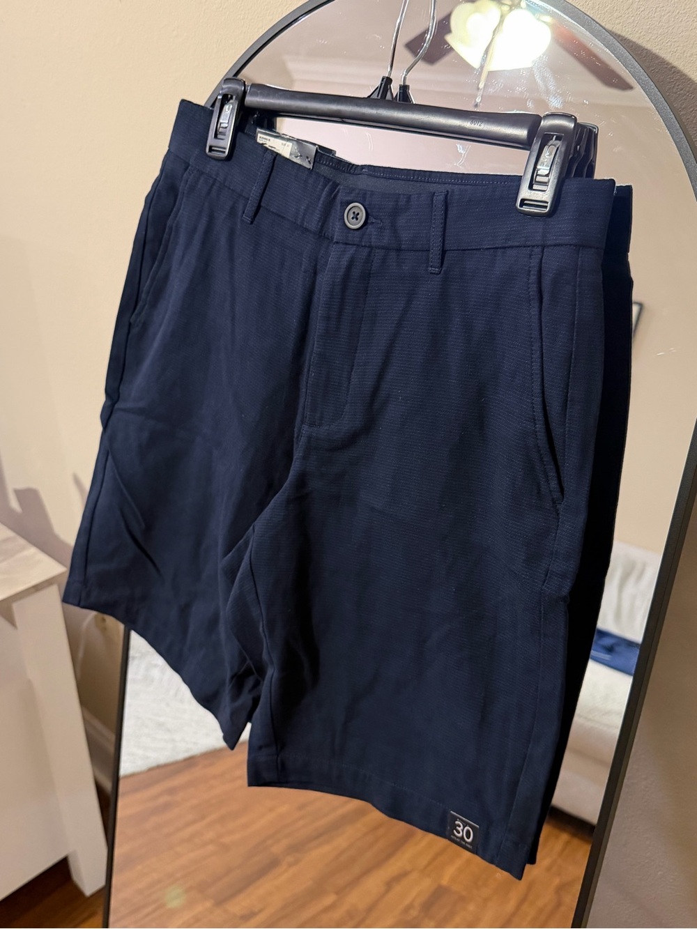 NWT Marc Anthony Luxury Navy Dress Shorts | Size 30